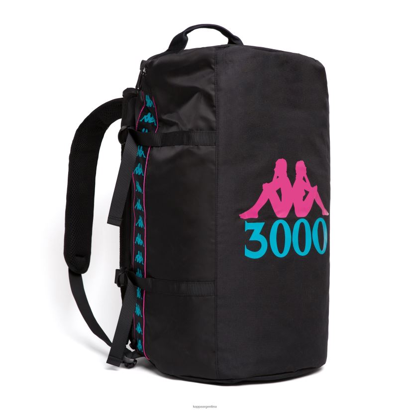 Kappa unisexo mochila barsia 222 banda gumball negro 2FJJXV361