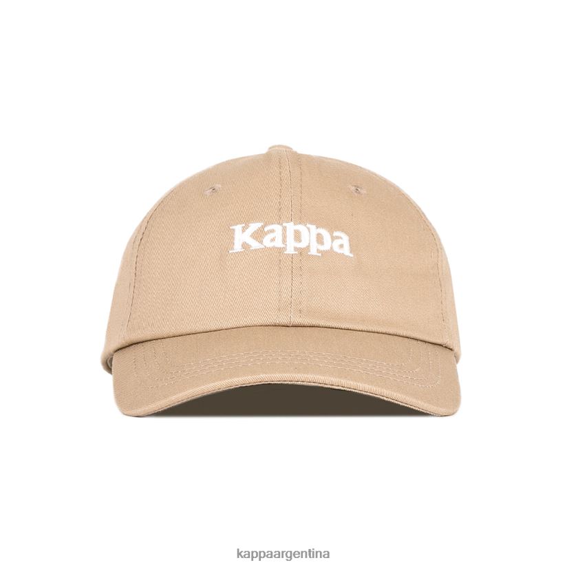 Kappa unisexo Auténtica gorra Hoogeveen. beige 2FJJXV334