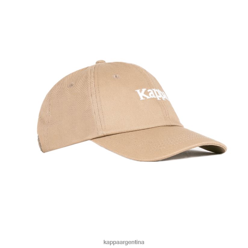 Kappa unisexo Auténtica gorra Hoogeveen. beige 2FJJXV334
