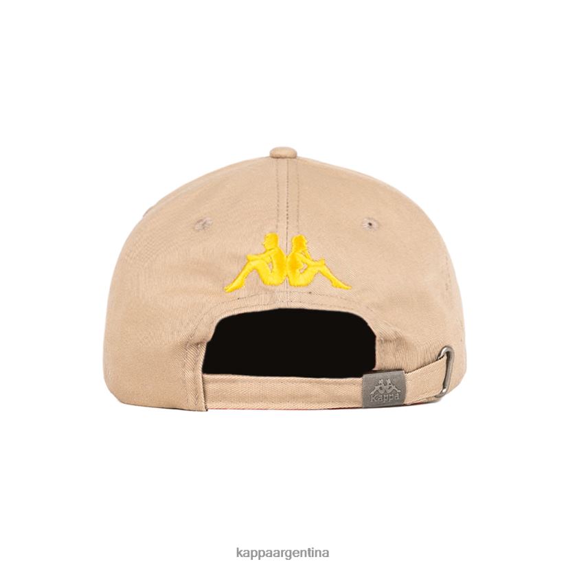 Kappa unisexo Auténtica gorra Hoogeveen. beige 2FJJXV334
