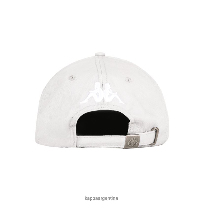Kappa unisexo Auténtica gorra Hoogeveen. gris 2FJJXV296