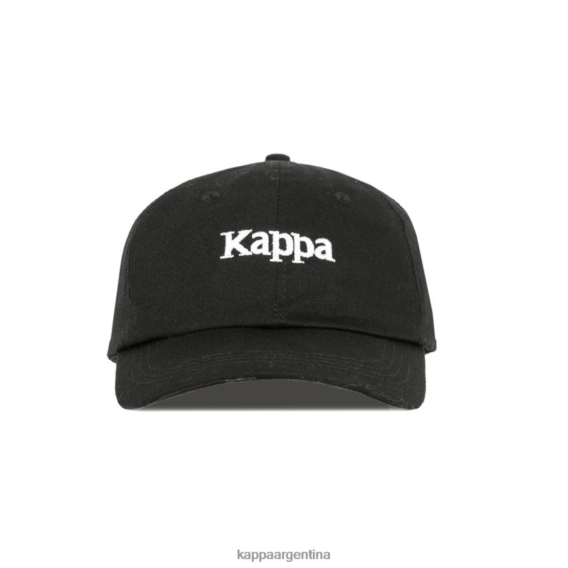 Kappa unisexo Auténtica gorra Hoogeveen. humo negro naranja 2FJJXV335