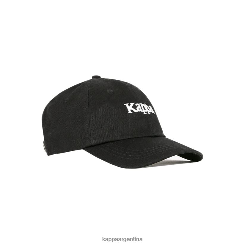 Kappa unisexo Auténtica gorra Hoogeveen. humo negro naranja 2FJJXV335
