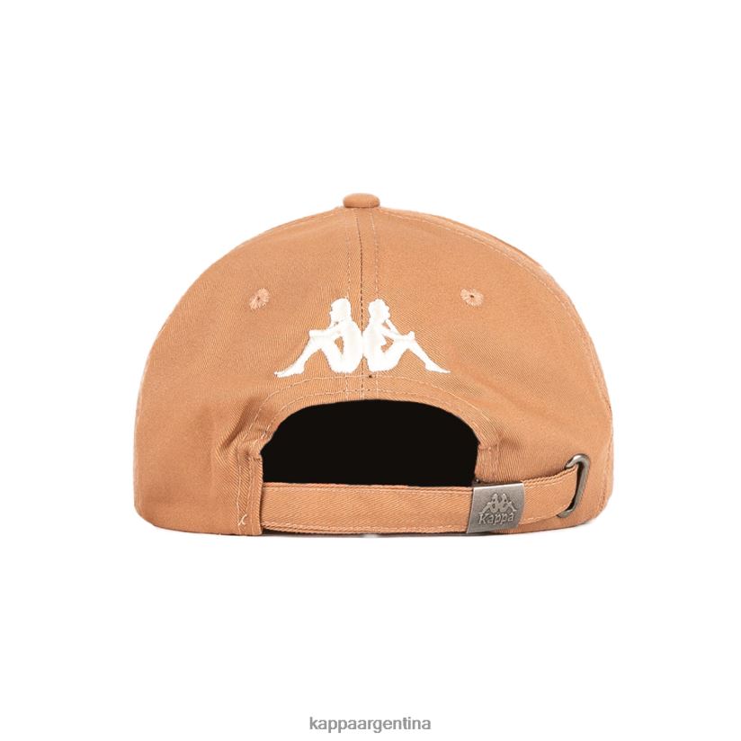 Kappa unisexo Auténtica gorra Hoogeveen. marrón amarillo 2FJJXV303