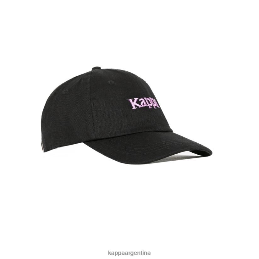 Kappa unisexo Auténtica gorra Hoogeveen. violeta humo negro 2FJJXV312