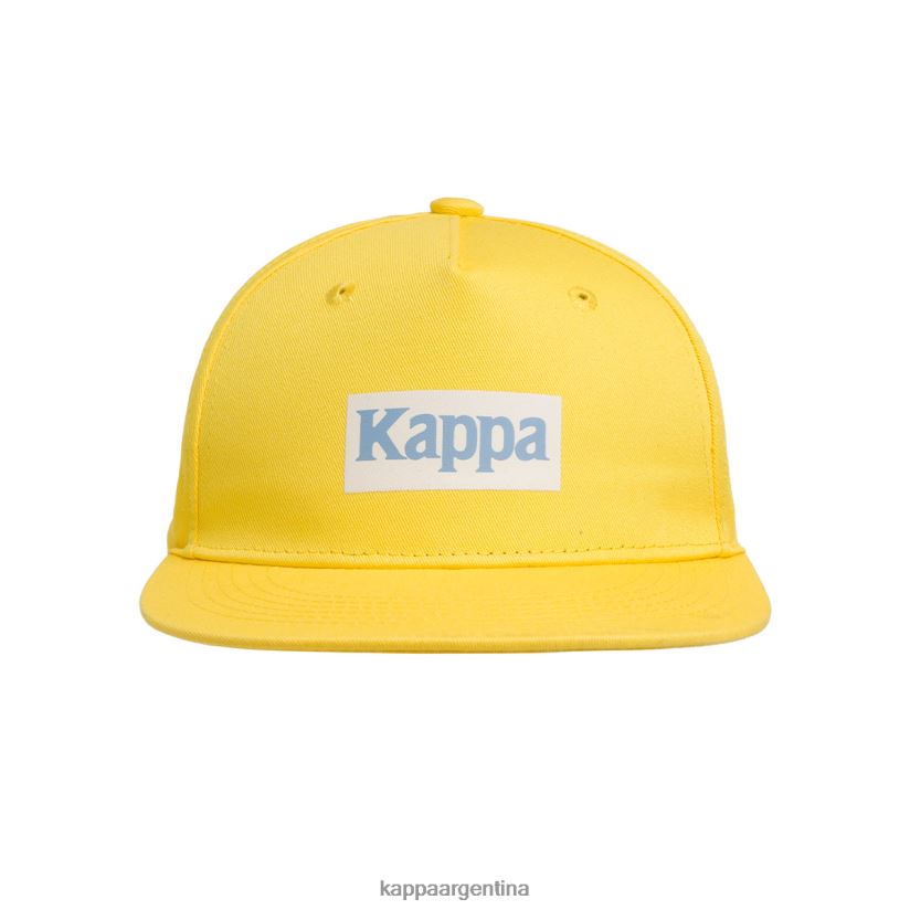 Kappa unisexo Auténtica gorra tornado Graphik. amarillo azul claro 2FJJXV301