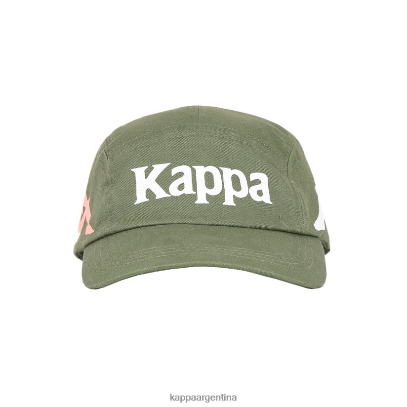 Kappa unisexo gorra anfrei auténtica aceituna verde 2FJJXV331