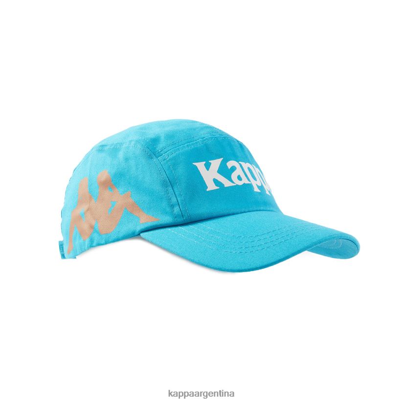 Kappa unisexo gorra anfrei auténtica aguamarina oscura 2FJJXV323