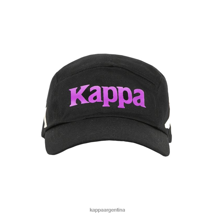 Kappa unisexo gorra anfrei auténtica arena de humo negro 2FJJXV314