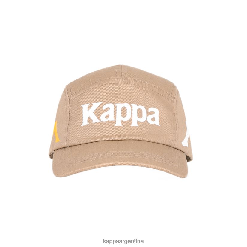 Kappa unisexo gorra anfrei auténtica beige 2FJJXV332