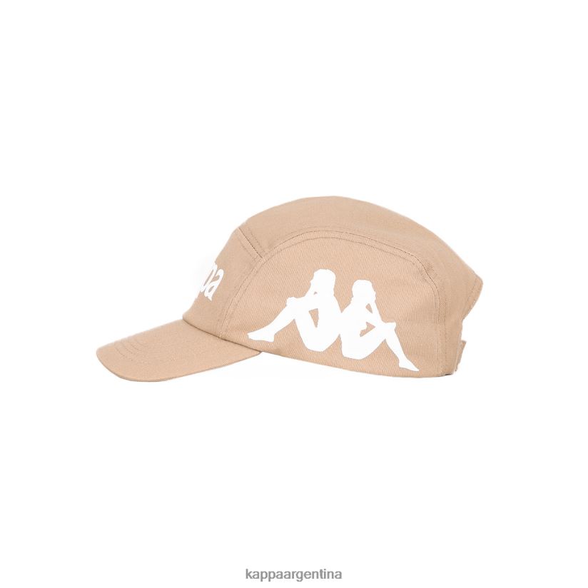 Kappa unisexo gorra anfrei auténtica beige 2FJJXV332