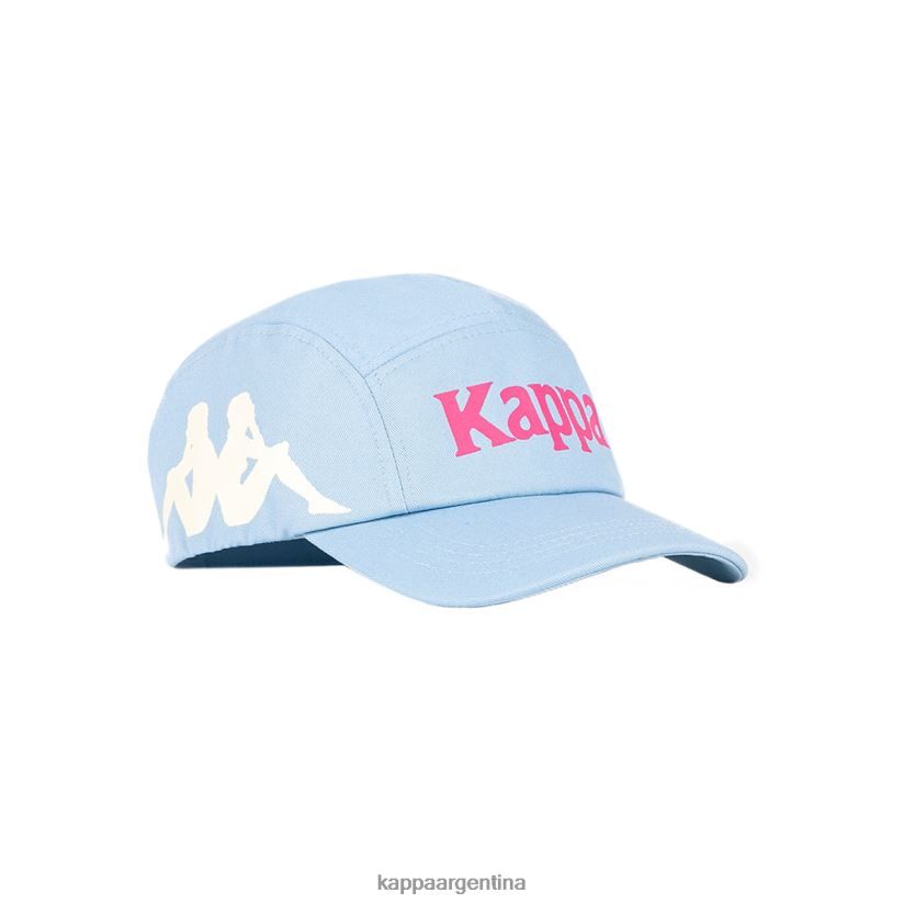 Kappa unisexo gorra anfrei auténtica rosa azul claro 2FJJXV313