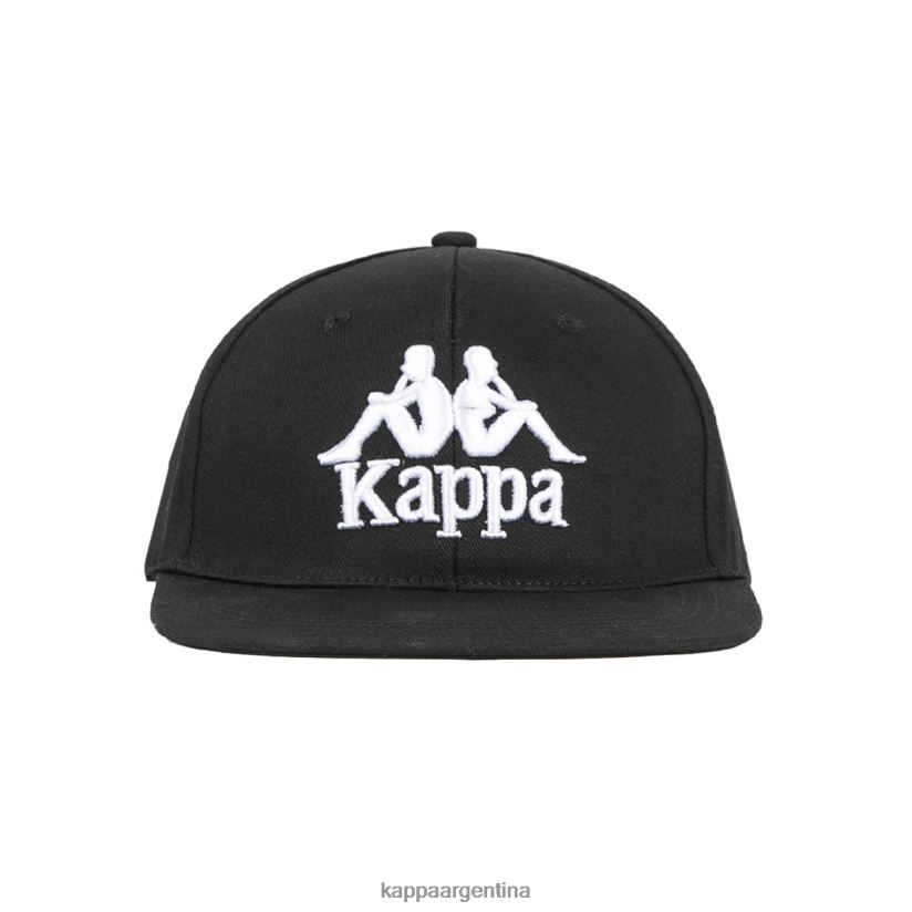 Kappa unisexo gorra bzadem auténtica para niños humo negro blanco 2FJJXV327