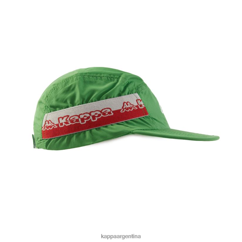 Kappa unisexo gorra dream con cinta del logo verde 2FJJXV321