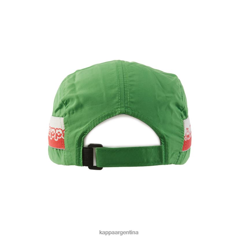 Kappa unisexo gorra dream con cinta del logo verde 2FJJXV321