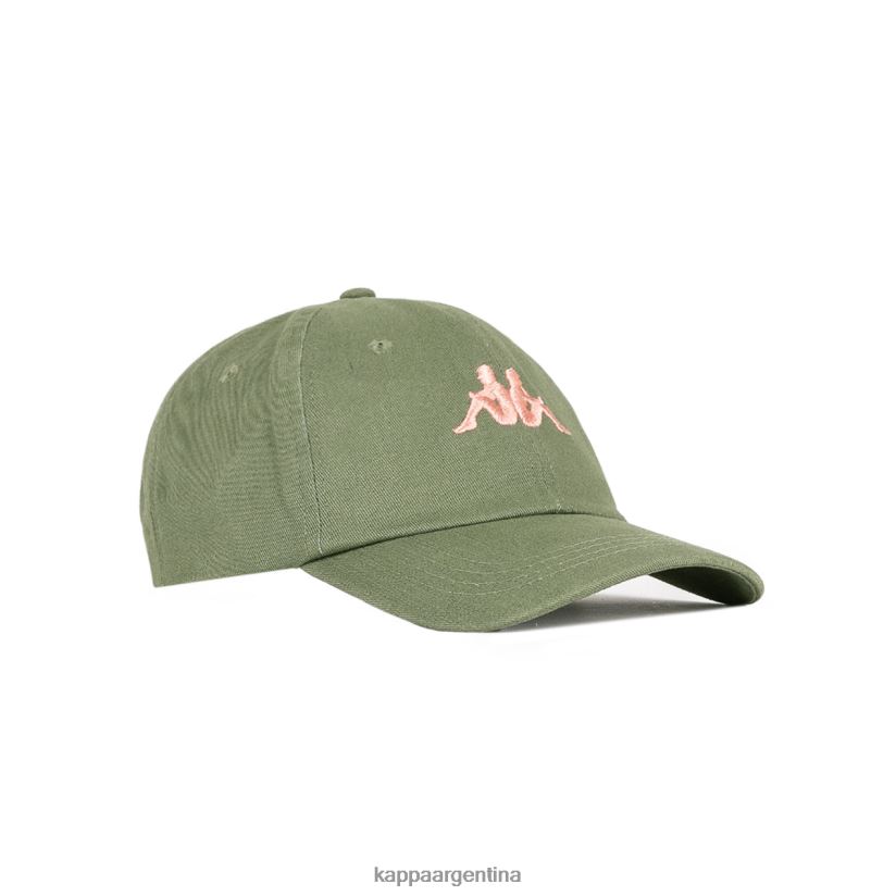 Kappa unisexo gorra meppel auténtica aceituna verde 2FJJXV330