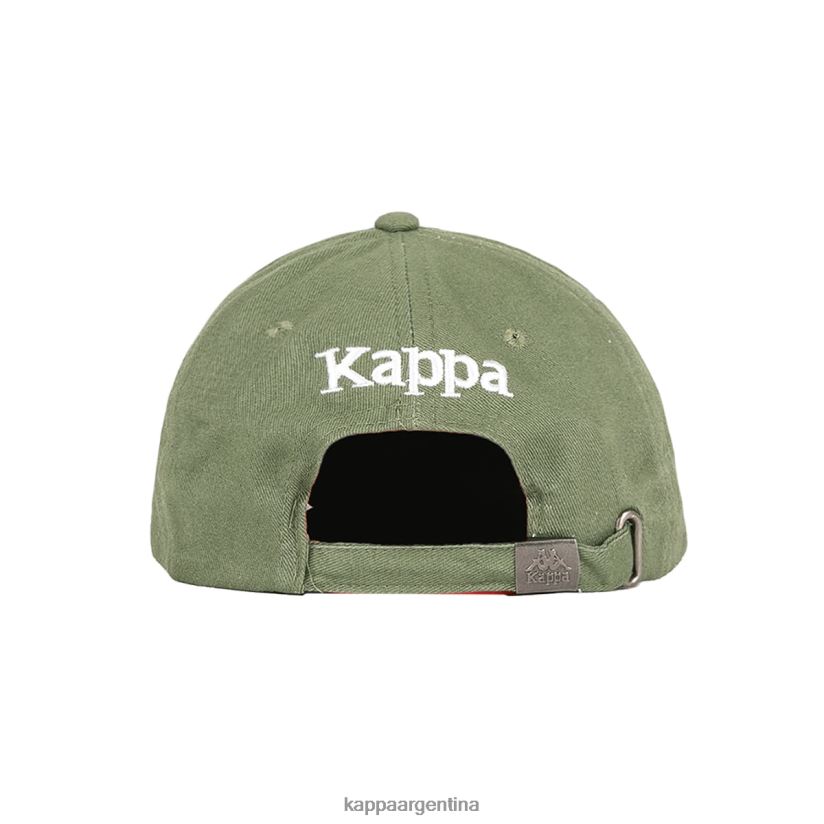 Kappa unisexo gorra meppel auténtica aceituna verde 2FJJXV330