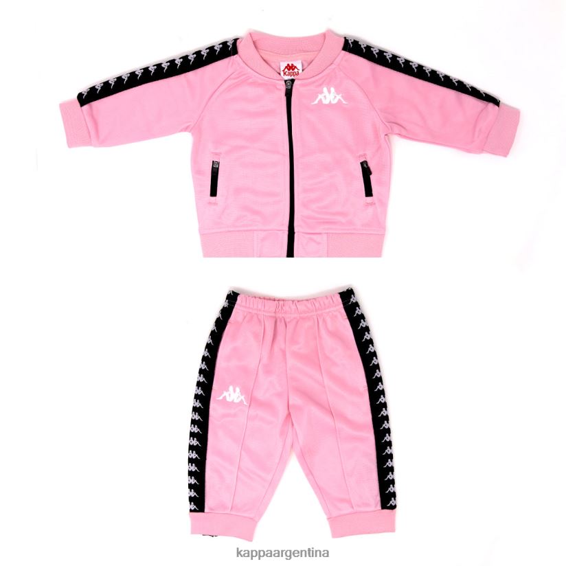 Kappa unisexo chandal bebe 222 banda sbain rosa 2FJJXV822