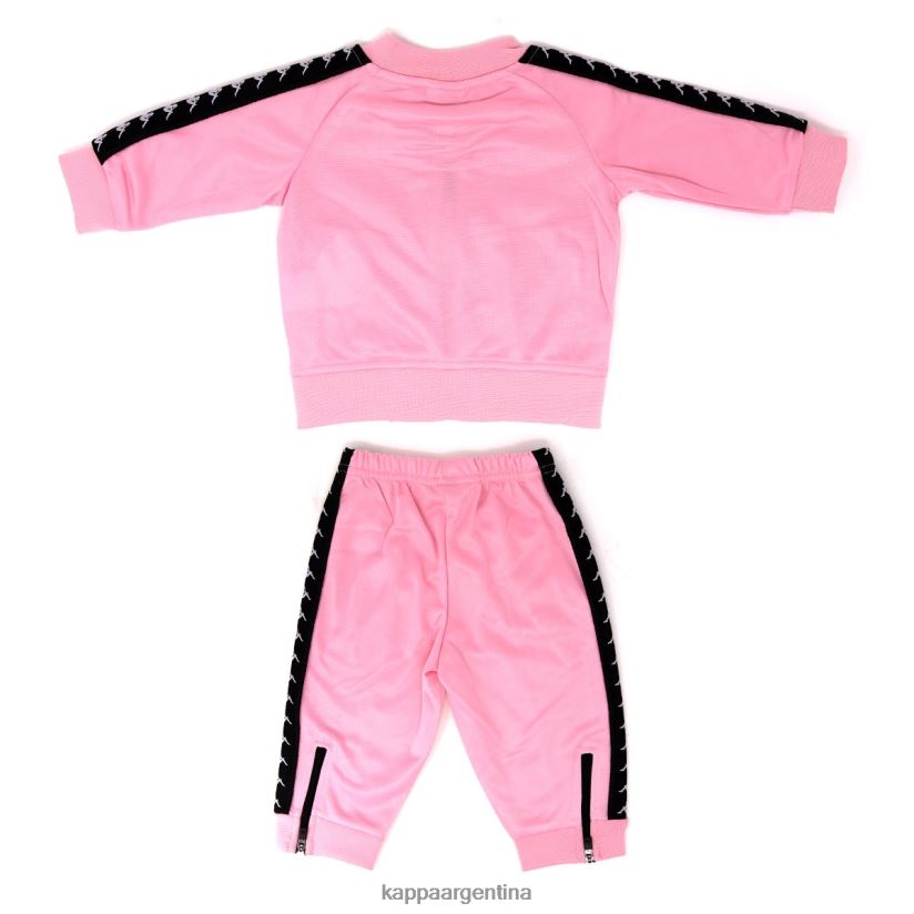 Kappa unisexo chandal bebe 222 banda sbain rosa 2FJJXV822