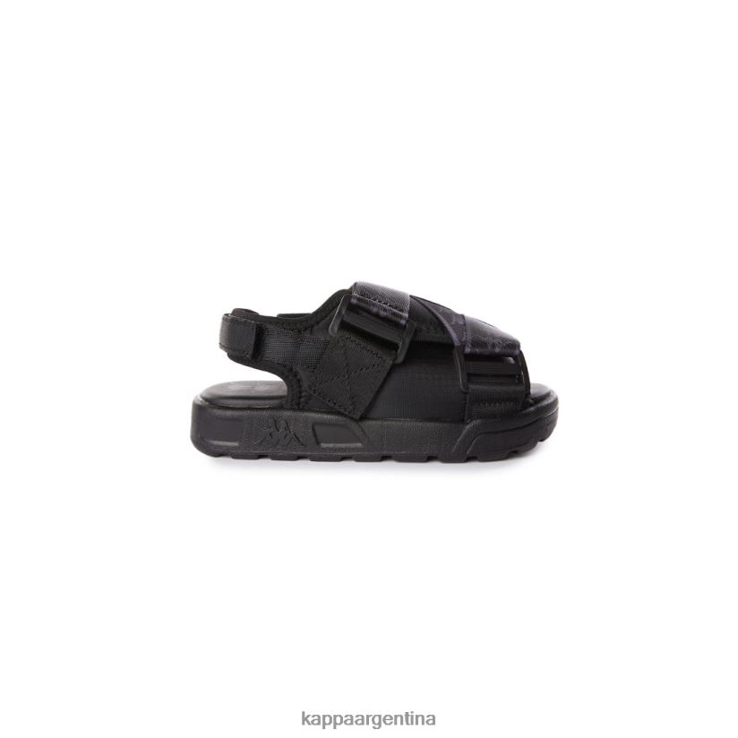Kappa unisexo sandalias niños 222 banda mitel 2 niños pequeños Gris oscuro 2FJJXV818