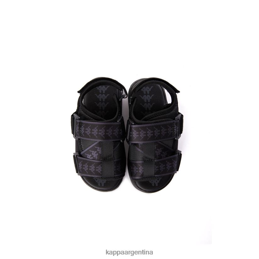 Kappa unisexo sandalias niños 222 banda mitel 2 niños pequeños Gris oscuro 2FJJXV818