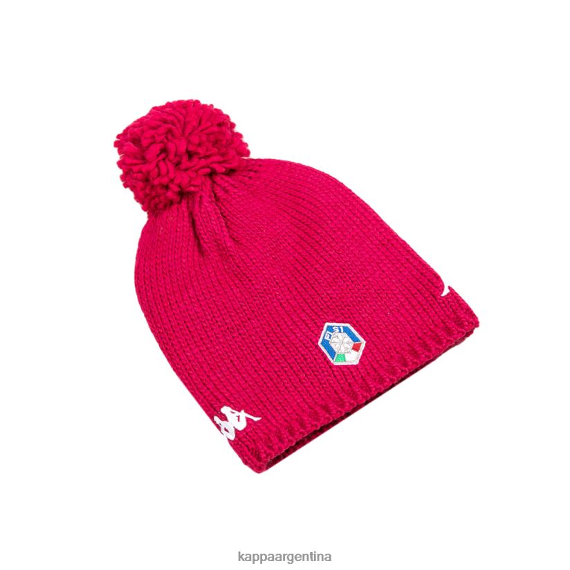 Kappa unisexo Gorro 6cento flocado 3 fisi cereza roja 2FJJXV338