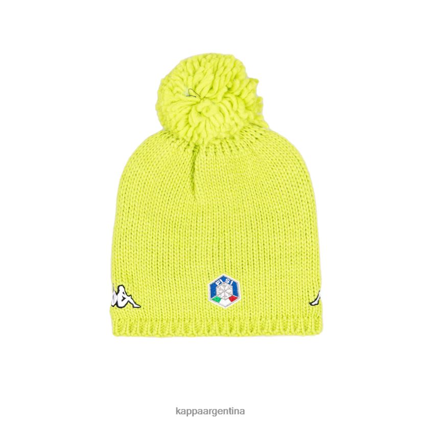 Kappa unisexo Gorro 6cento flocado 3 fisi lima verde 2FJJXV339