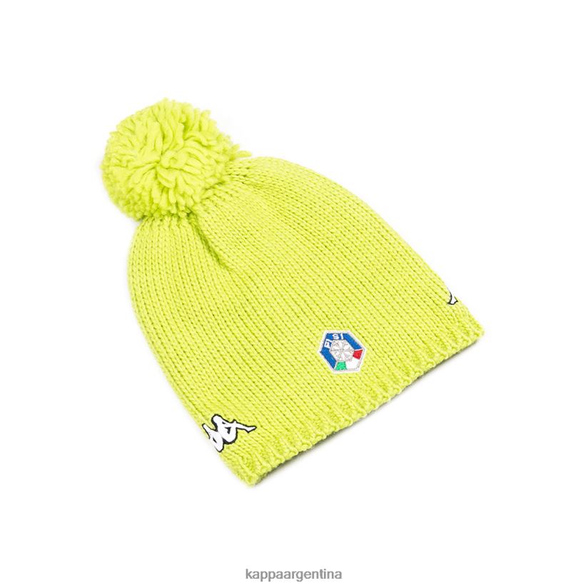 Kappa unisexo Gorro 6cento flocado 3 fisi lima verde 2FJJXV339