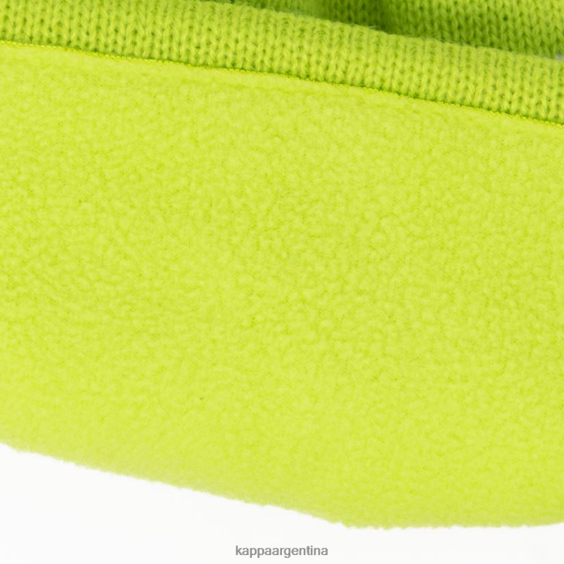 Kappa unisexo Gorro 6cento flocado 3 fisi lima verde 2FJJXV339