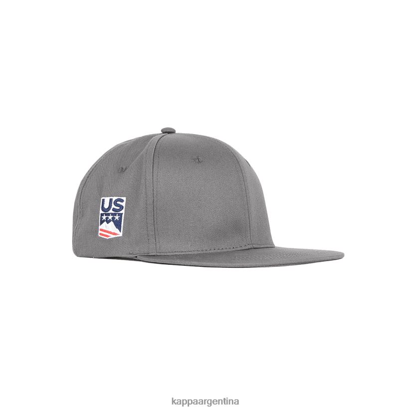 Kappa unisexo Sombrero de 6cento wraz us gris 2FJJXV288