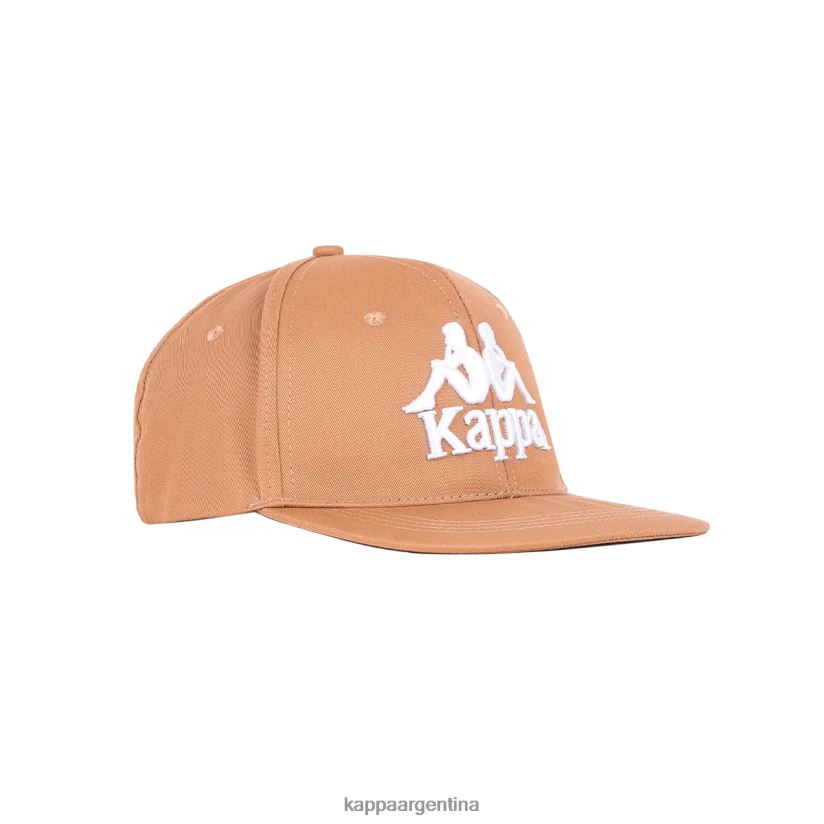 Kappa unisexo auténtico sombrero bzadem arena marrón 2FJJXV306