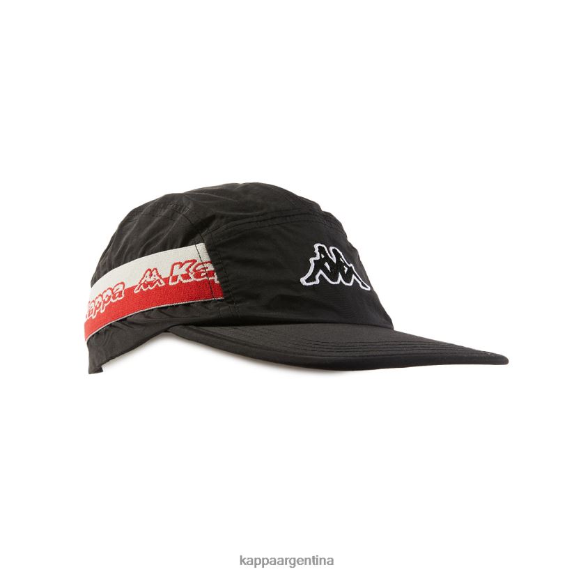Kappa unisexo gorra dream con cinta del logo humo negro 2FJJXV397