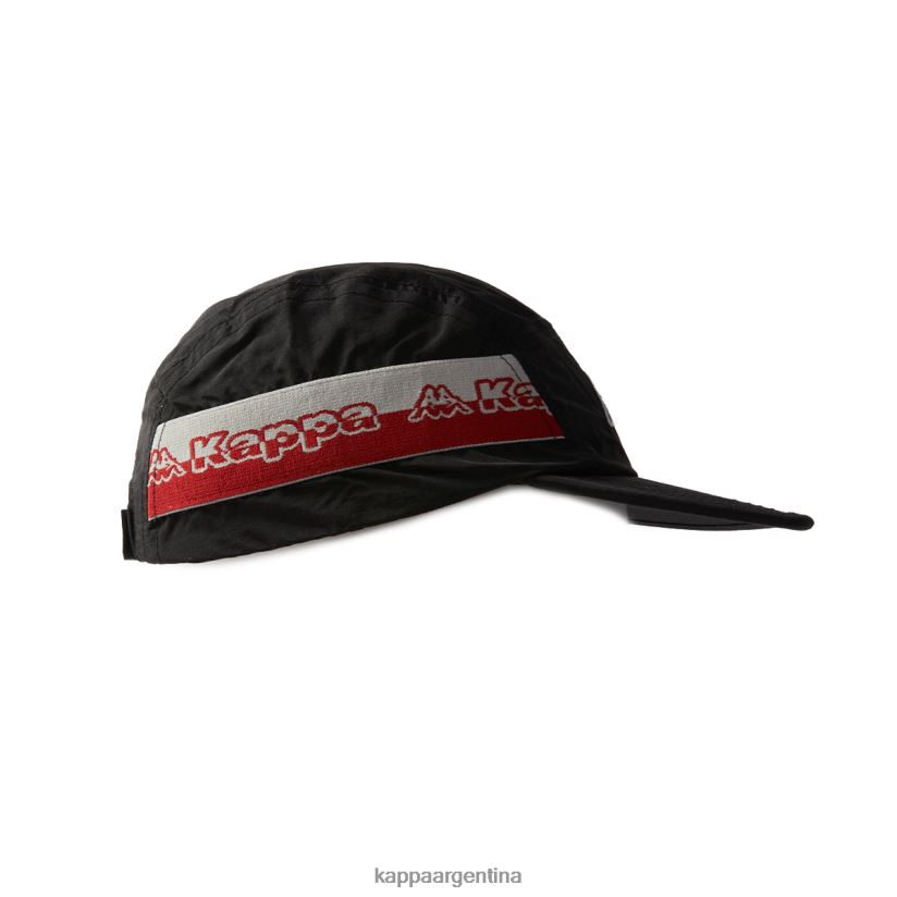 Kappa unisexo gorra dream con cinta del logo humo negro 2FJJXV397