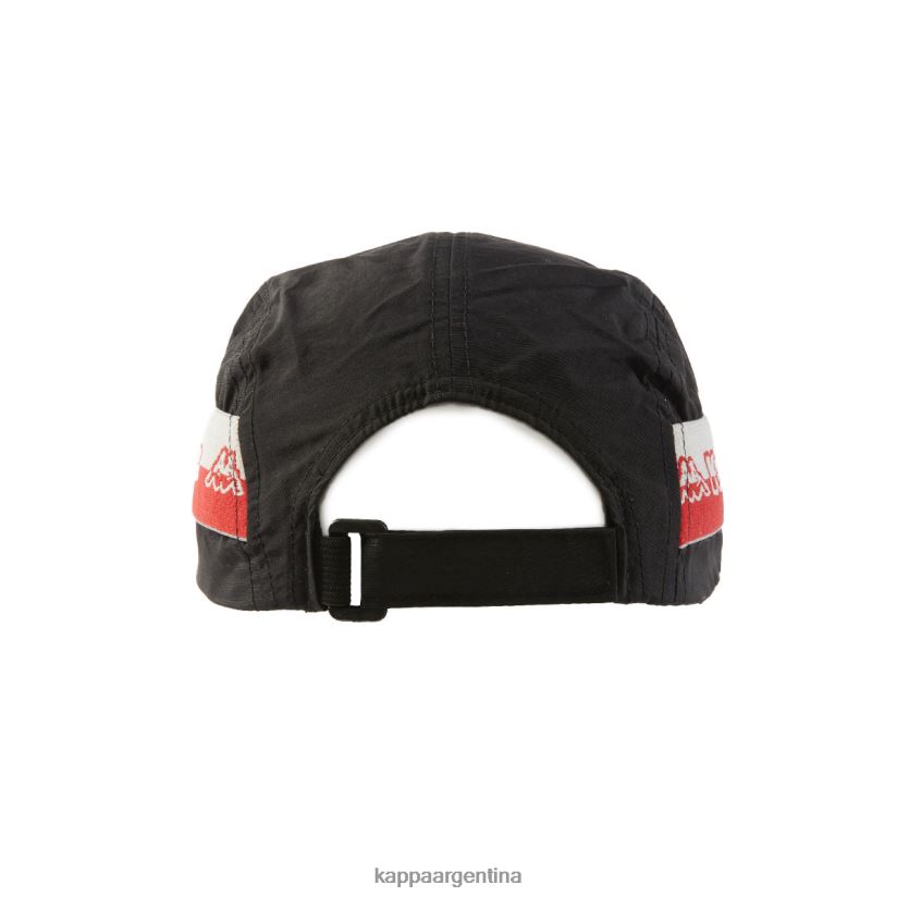 Kappa unisexo gorra dream con cinta del logo humo negro 2FJJXV397