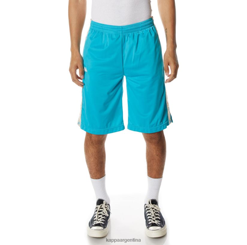 Kappa hombres 222 banda Treadwellzin 2 pantalones cortos aguamarina oscura 2FJJXV261