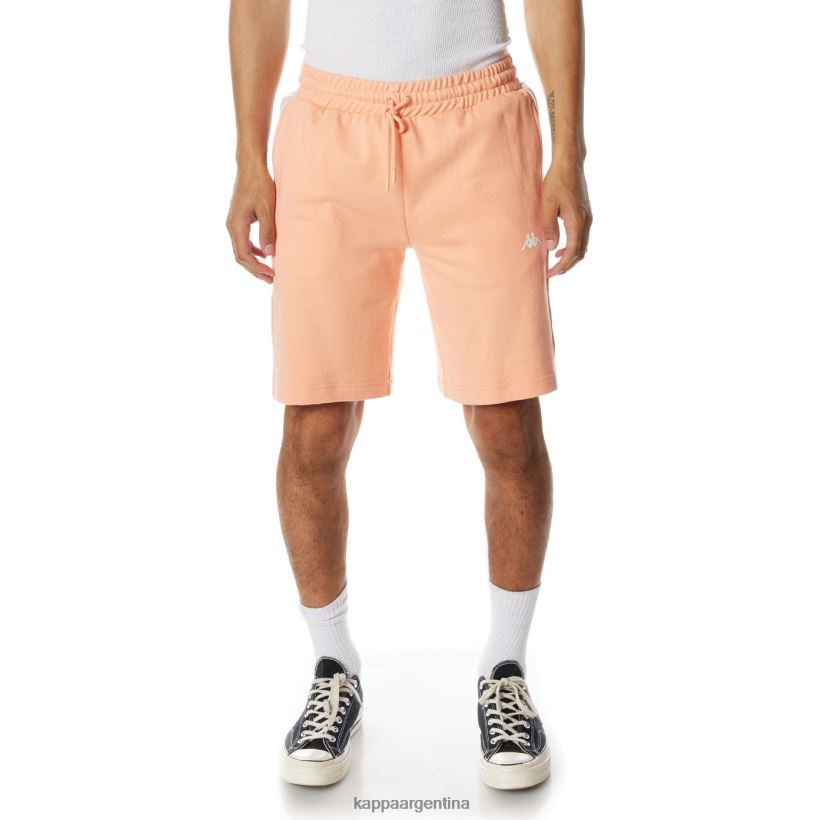 Kappa hombres 222 banda marvzin 2 pantalones cortos durazno 2FJJXV262