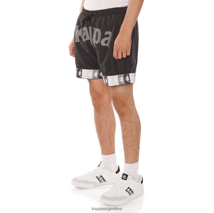 Kappa hombres Bañador 222 banda eddie azabache negro 2FJJXV236