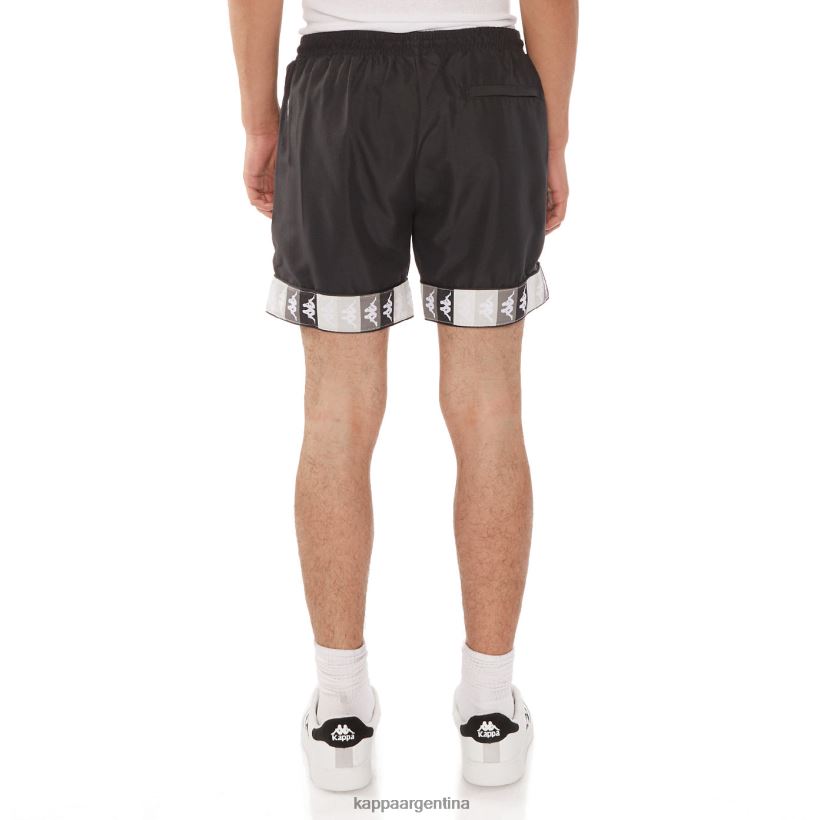 Kappa hombres Bañador 222 banda eddie azabache negro 2FJJXV236