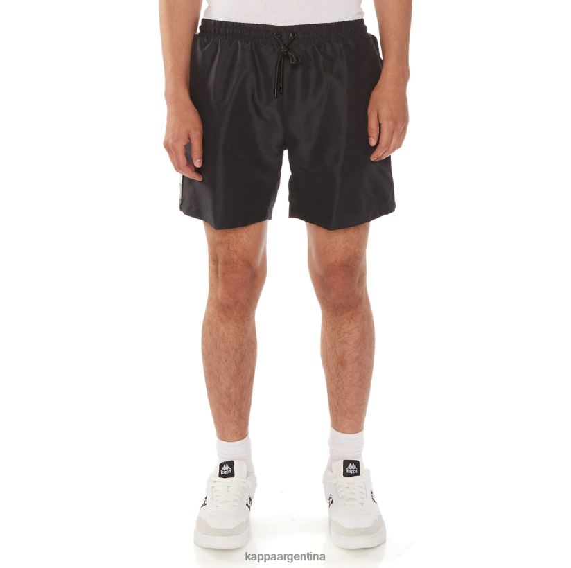 Kappa hombres auténticos bañadores Grant azabache negro 2FJJXV226