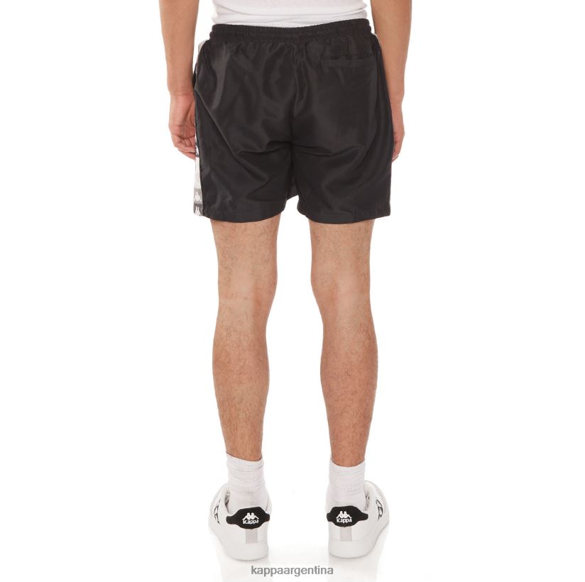 Kappa hombres auténticos bañadores Grant azabache negro 2FJJXV226