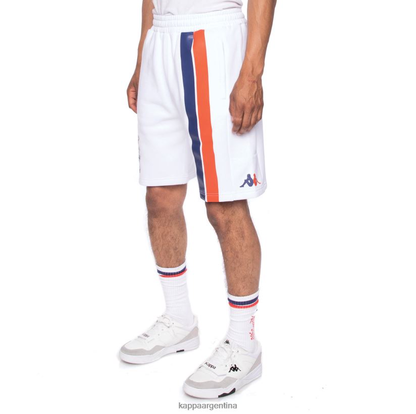 Kappa hombres auténticos pantalones cortos credy gumball 3000 blanco 2FJJXV278