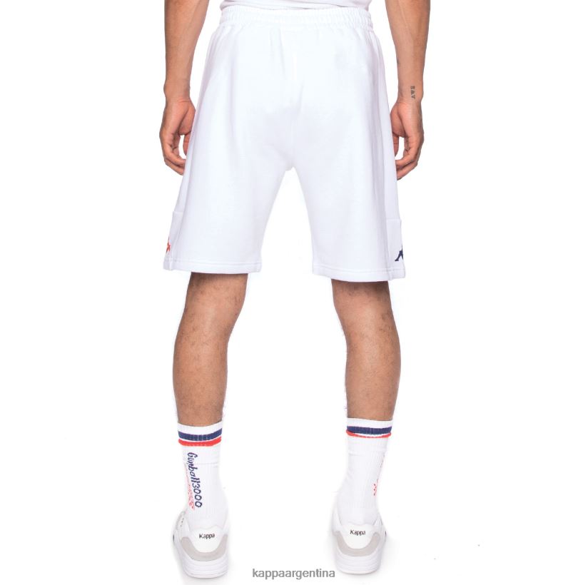 Kappa hombres auténticos pantalones cortos credy gumball 3000 blanco 2FJJXV278