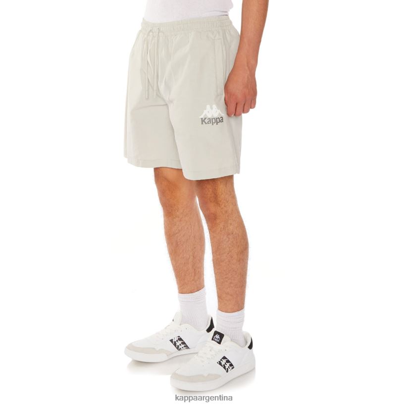 Kappa hombres auténticos pantalones cortos wale gris 2FJJXV232