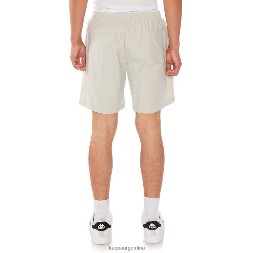 Kappa hombres auténticos pantalones cortos wale gris 2FJJXV232