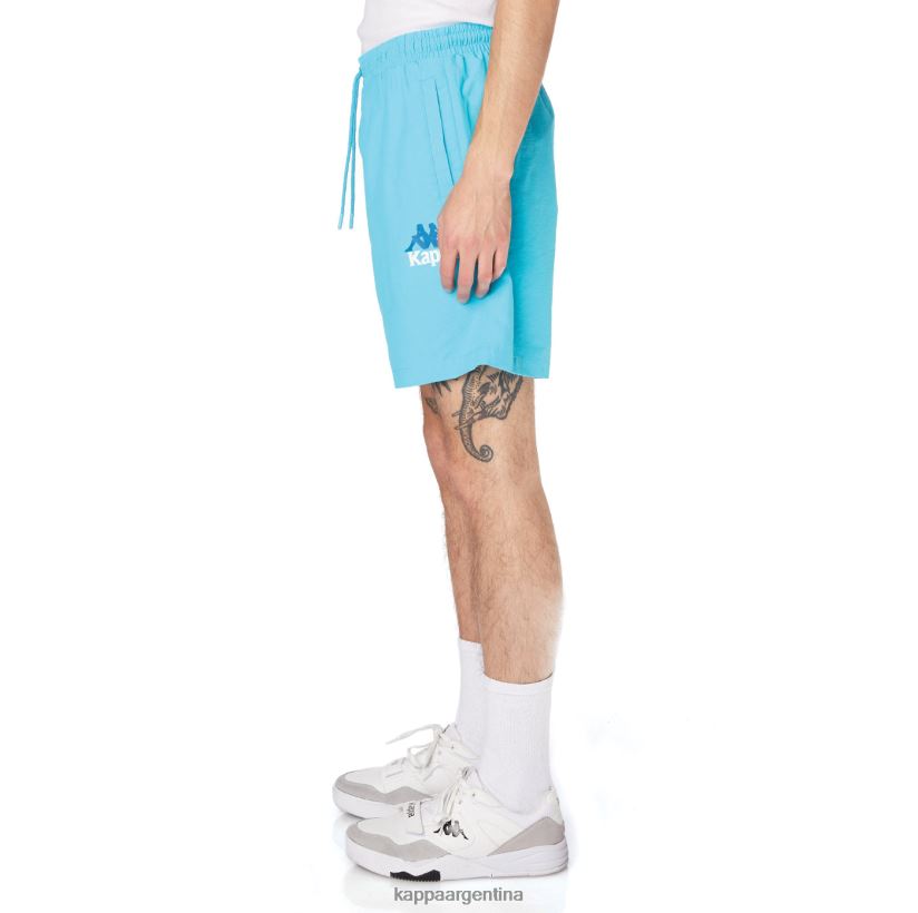 Kappa hombres auténticos pantalones cortos wale turquesa 2FJJXV233