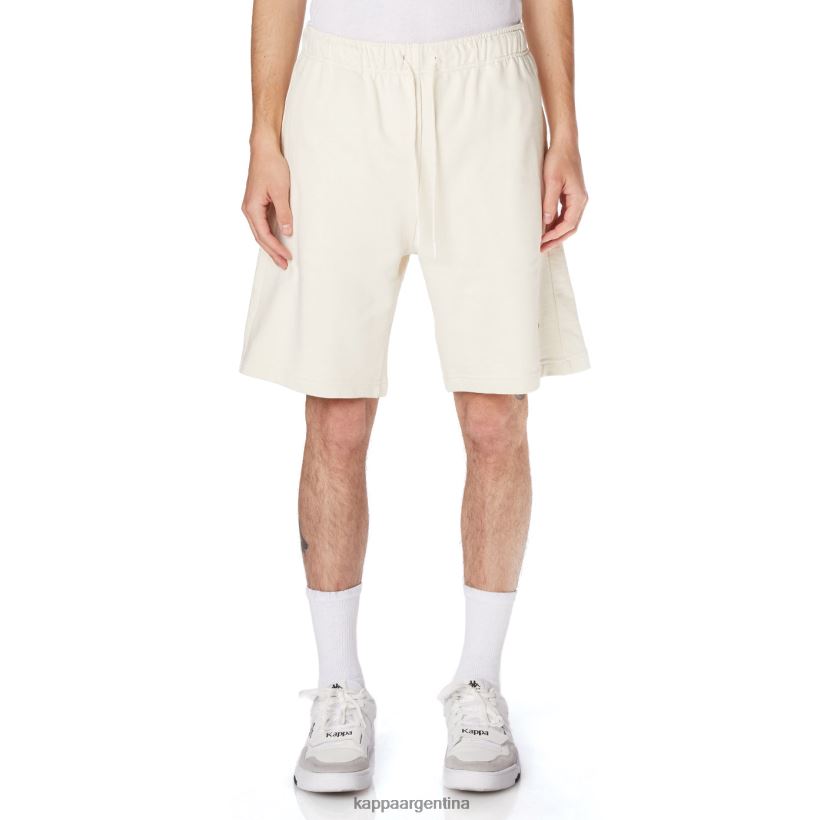 Kappa hombres bata giovani karraway pantalones cortos crema 2FJJXV272