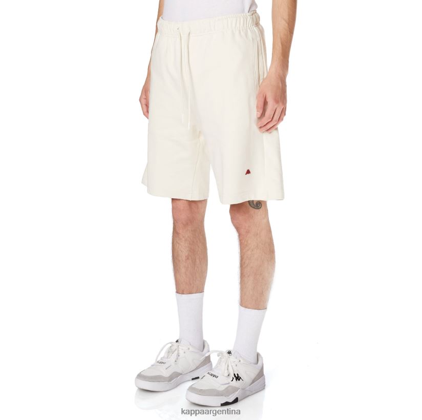 Kappa hombres bata giovani karraway pantalones cortos crema 2FJJXV272