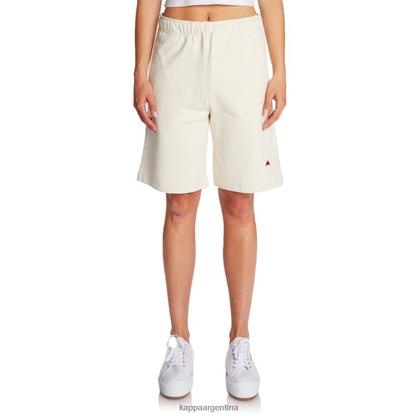 Kappa hombres bata giovani karraway pantalones cortos crema 2FJJXV272