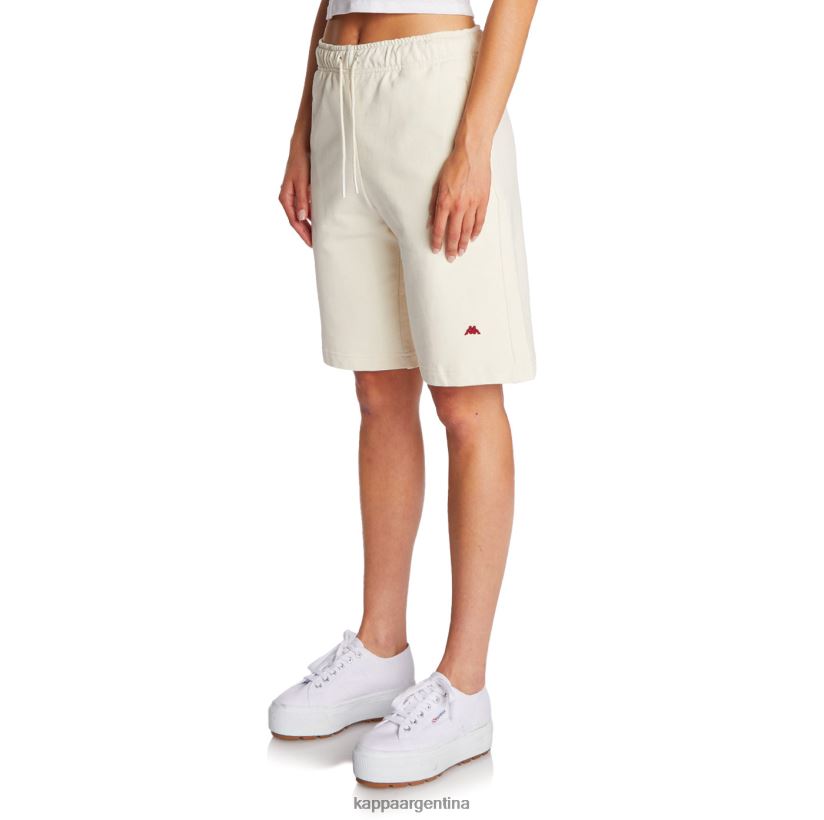 Kappa hombres bata giovani karraway pantalones cortos crema 2FJJXV272