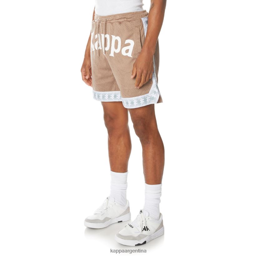 Kappa hombres pantalones cortos 222 banda vosker beige 2FJJXV254